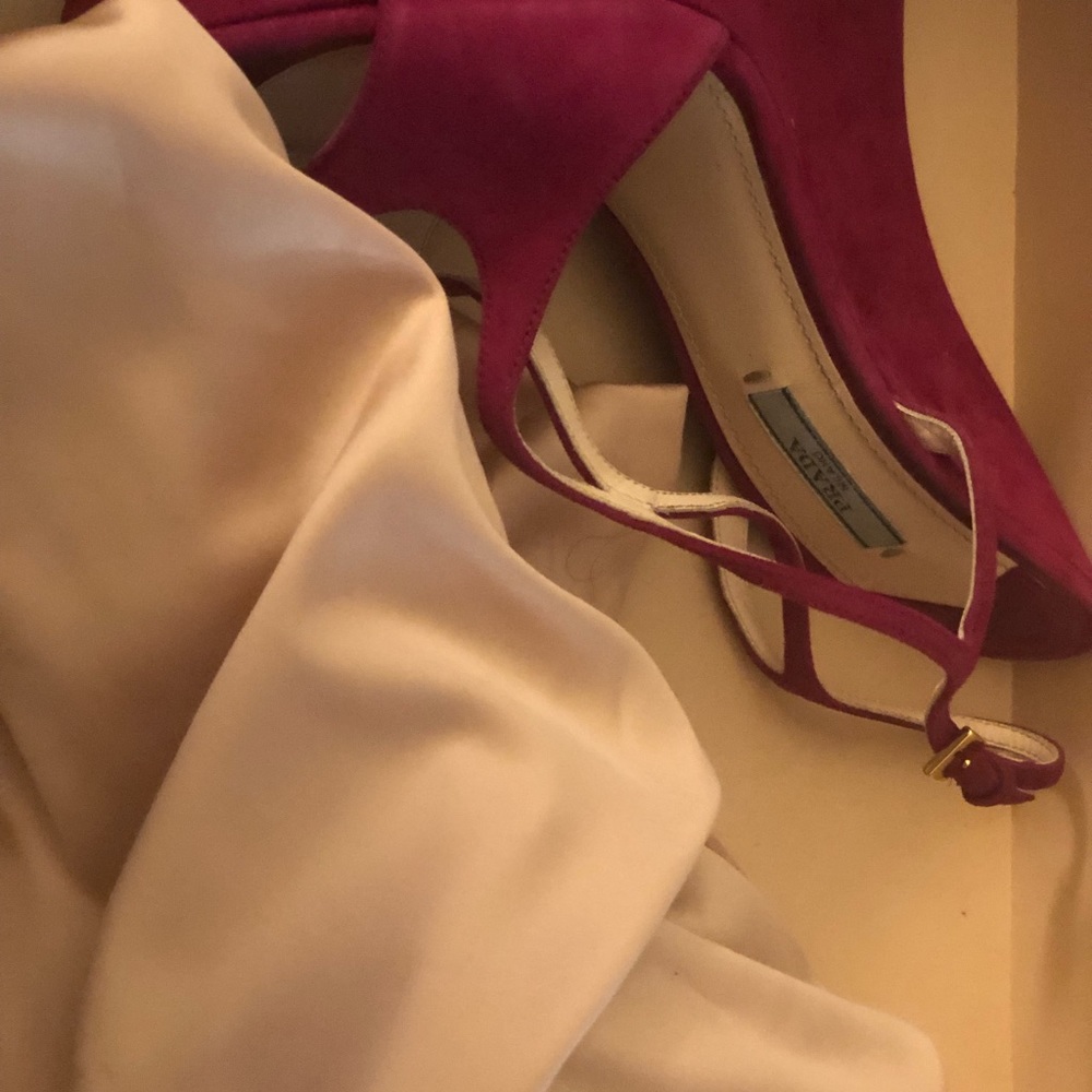 Suede Prada Heels - Picture 2 of 2